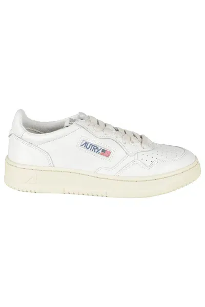 Autry Medalist Low Wom In White