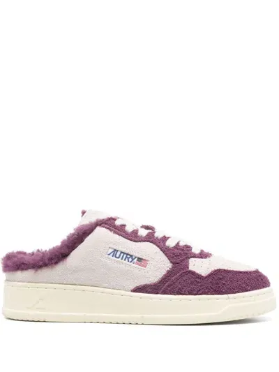 Autry Medalist Mule Sneakers In Purple