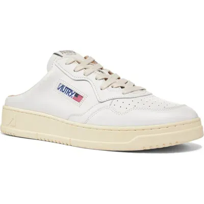 Autry Mule Sneaker In Leat/white