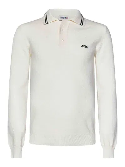 Autry Polos In White