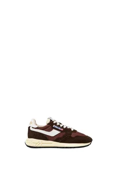 Autry Reelwind Low Sneakers In Brown