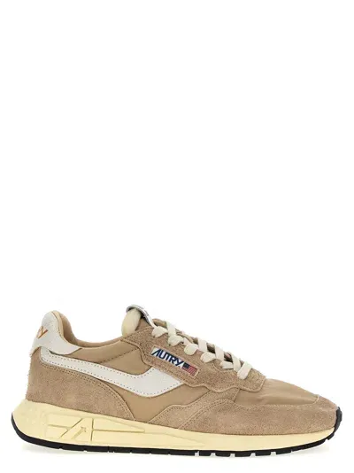 Autry Reelwind Low Sneakers In Brown