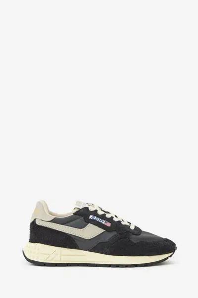 Autry Reelwind Sneakers In Black