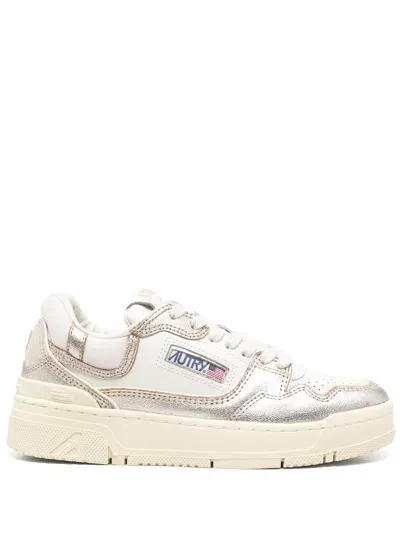 Autry Sneakers Clc Low In Wht Platium