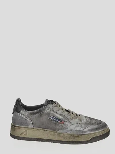 Autry Sneakers In Metallic