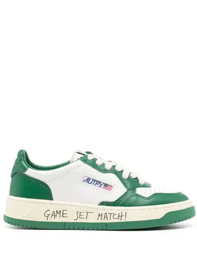 Autry Sneakers In White/amazon