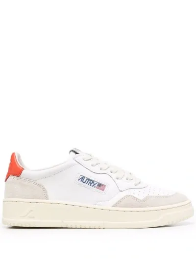 Autry Sneakers With Logo In White