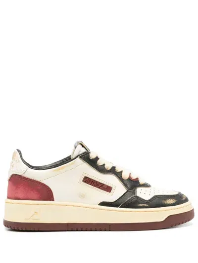 Autry Sup Vint Sneakers In Neutrals