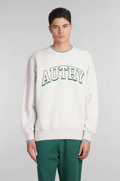 Autry Sweatshirt In Grey Cotton