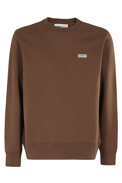 Autry Sweatshirt Main Man In Brown