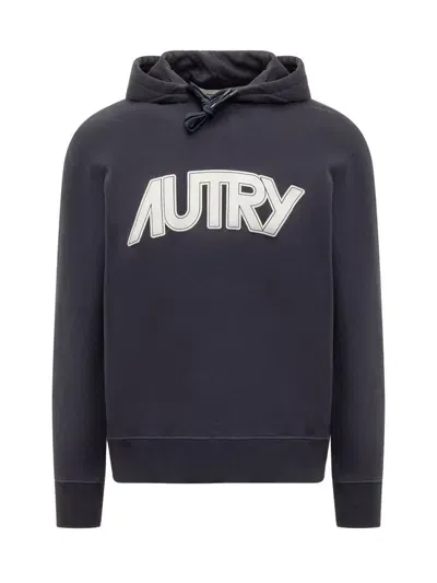 Autry Sweatshirt With Logo In Blue