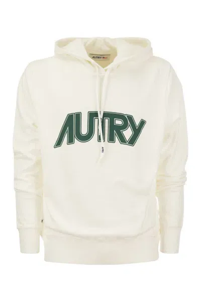 Autry Sweatshirt With Logo In White