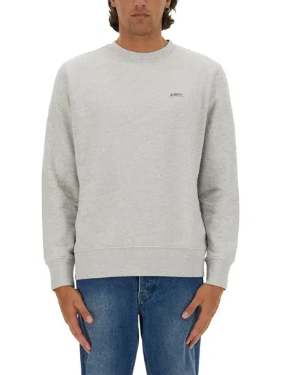 Autry Sweatshirt With Logo In White