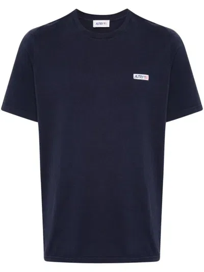 Autry T-shirt Logo In Blue