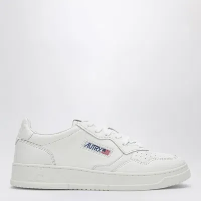 Autry White Leather Medalist Sneakers