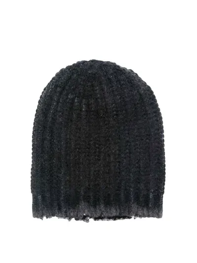 Avant Toi Wool Blend Hat In Azul