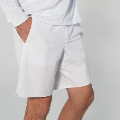 Avi Pickleball Shorts 9" In Club White