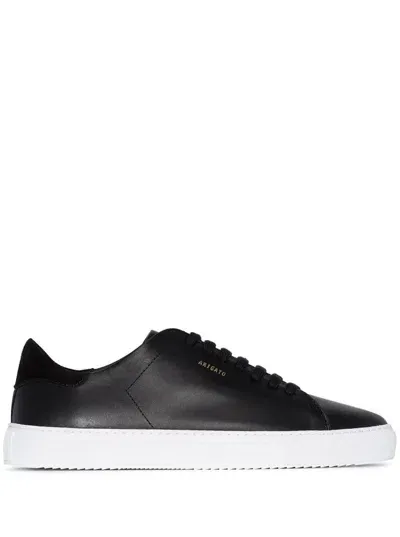 Axel Arigato Clean 90 Sneakers In Black Leather