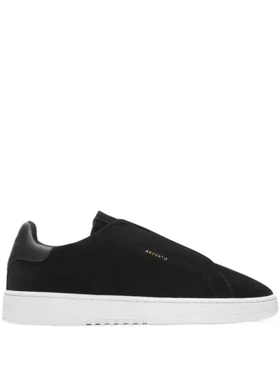 Axel Arigato Clean 90 Suede Sneakers In Schwarz