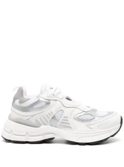 Axel Arigato Womens White Marathon Ghost Runner Leather And Mesh Trainers