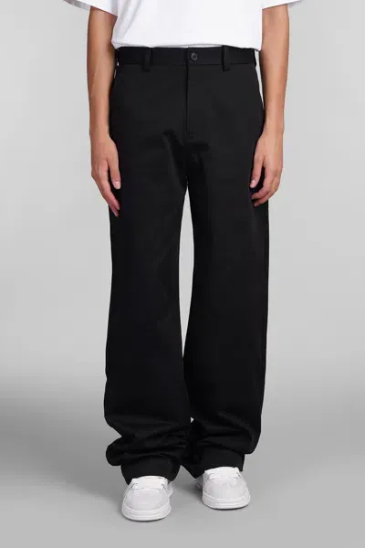 Axel Arigato Pants In Black Cotton