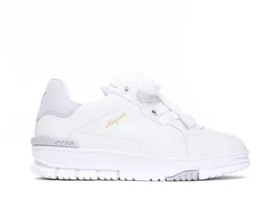 Axel Arigato White And Grey Area Haze Sneaker