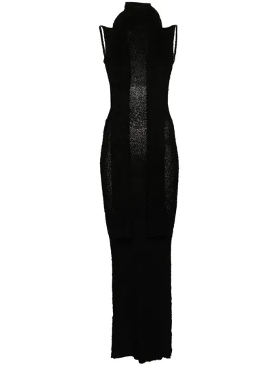 Aya Muse Elara Gown In Black