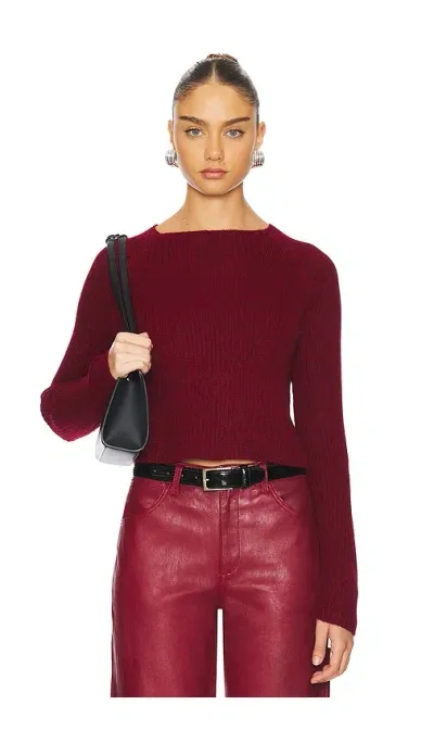 Ayni Mulli Sweater In Burgundy