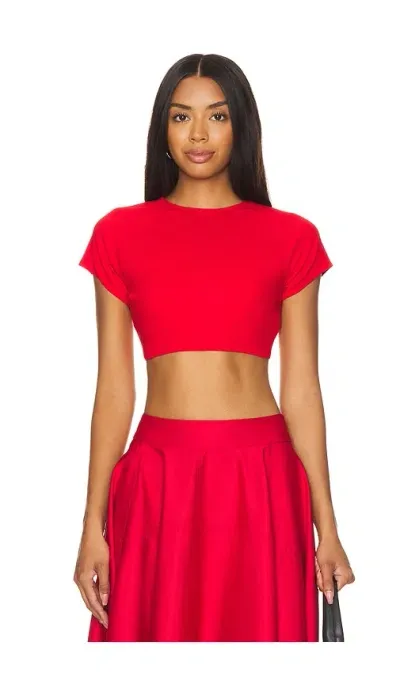 Azeeza Aura Top In Red