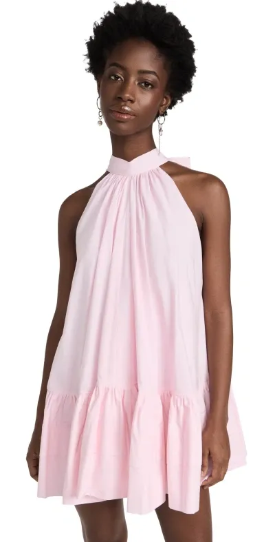 Azeeza Lucas Mini Dress Tea Pink