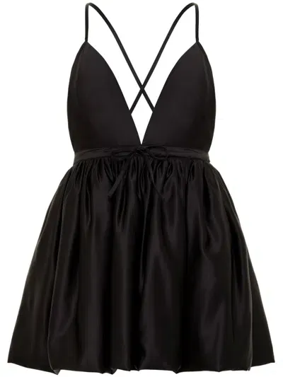 Azeeza Martine Mini Dress In Black