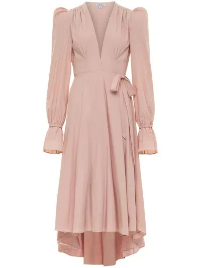 Azeeza Willow Midi Dress In Pink