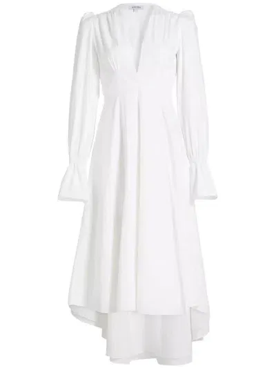 Azeeza Willow Midi Dress In White