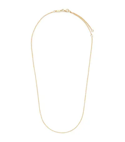 Azlee Yellow Gold Thin Cable Chain