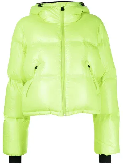 Aztech Mountain Minnie Nuke Ski-suit Puffer Jacket In Green