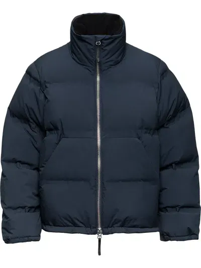 Aztech Mountain Panda Puffer Down Jacket In Blue