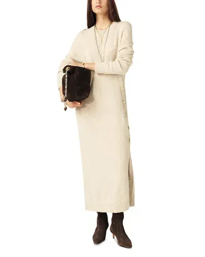 Ba&sh Ba & Sh Doree Sweater Dress In Heather Beige