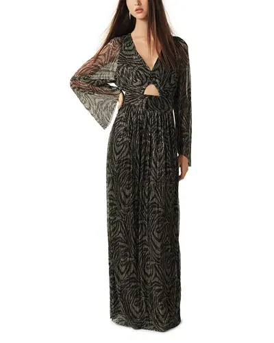 Ba&sh Ba & Sh Gaelle Maxi Dress In Gold