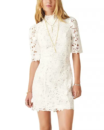 Ba&sh Ba & Sh Pavel Lace Mini Dress In White