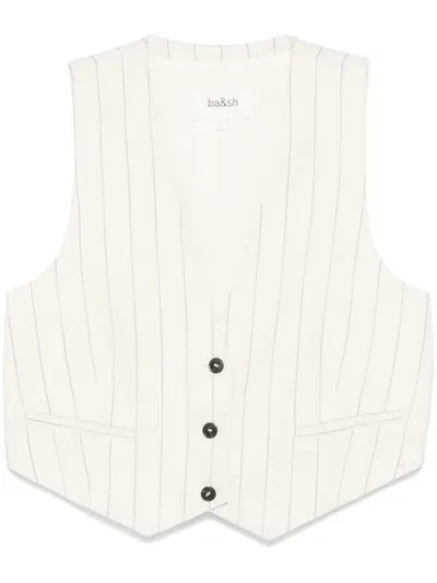 Ba&sh Essy Waistcoat In Neutrals