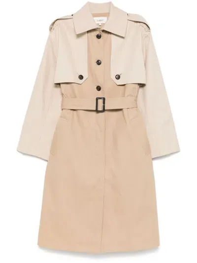 Ba&sh Polar Trench Coat In Neutrals