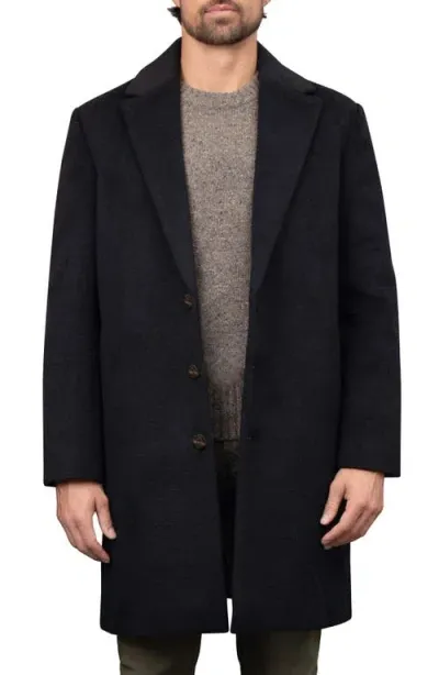 Bagatelle Felted Topcoat In Black