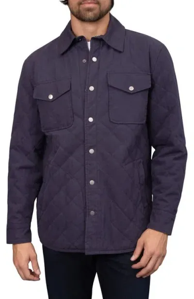 Bagatelle Quilted Jacket In Navy