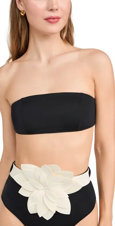 Bahia Maria Flor Maria Bikini Top Black