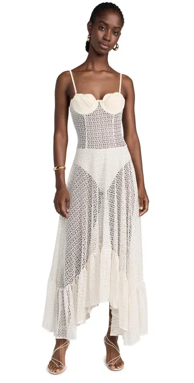 Bahia Maria Nube Dress Ivory