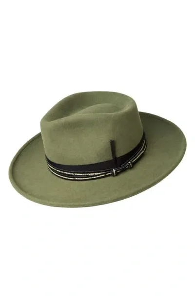 Bailey Klinger Litefelt® Wool Fedora In Kelp