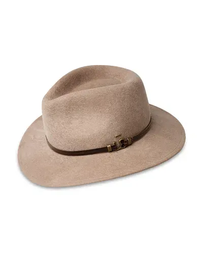 Bailey Of Hollywood Began Litefelt Fedora In Mole Swirl