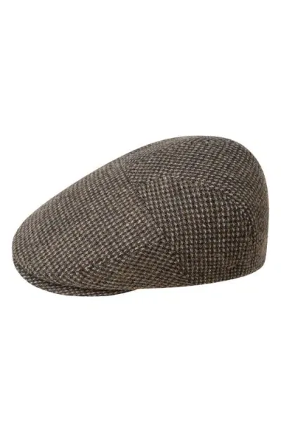 Bailey Penner Check Driving Cap In Black Sub Check