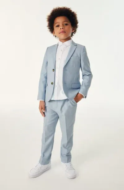 Baker By Ted Baker Kids' Solid Suit Jacket In Blue