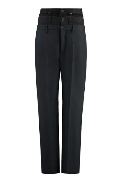 Balenciaga Baggy Trousers In Black